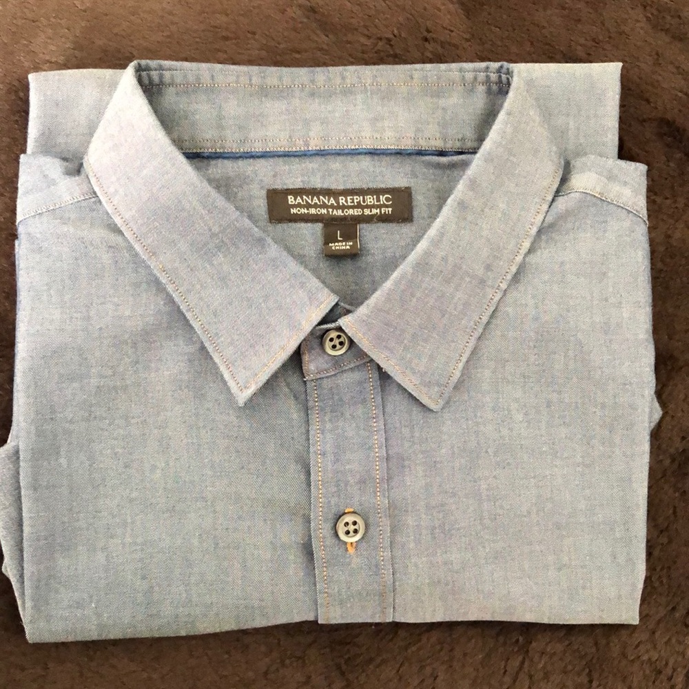 Men’s Banana Republic Slim Fit Button down